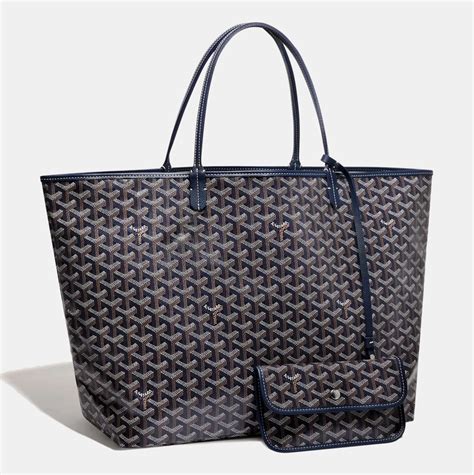 goyard trunk blue|pre owned Goyard bags.